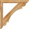 Ekena Millwork Olympic Slat Rough Sawn Bracket, Western Red Cedar, 4"W x 40"D x 40"H BKT04X40X40OLY06RWR - alternate 3